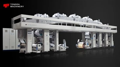Alyuminiy folga qog'ozi yuqori tezlikda laminatsiyalangan qoplama va tozalash mashinasi